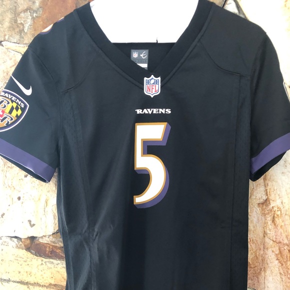 NFL Tops - Nike NFL on Field women jersey joe Flacco #5 Sz S